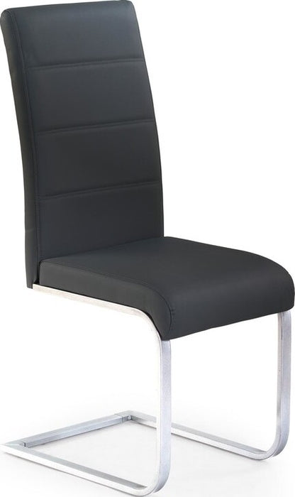 Kitchen Chair Marseille | size: Width: 42cm, Height: 100cm, Depth: 56cm | color: Black | image: 1 | variant: 1002546