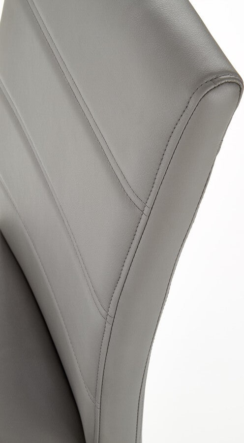 Kitchen Chair Marseille | size: Width: 42cm, Height: 100cm, Depth: 56cm | color: Gray | image: 6 | variant: 1002547