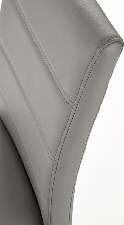 Kitchen Chair Marseille | size: Width: 42cm, Height: 100cm, Depth: 56cm | color: Gray | image: 6 | variant: 1002547