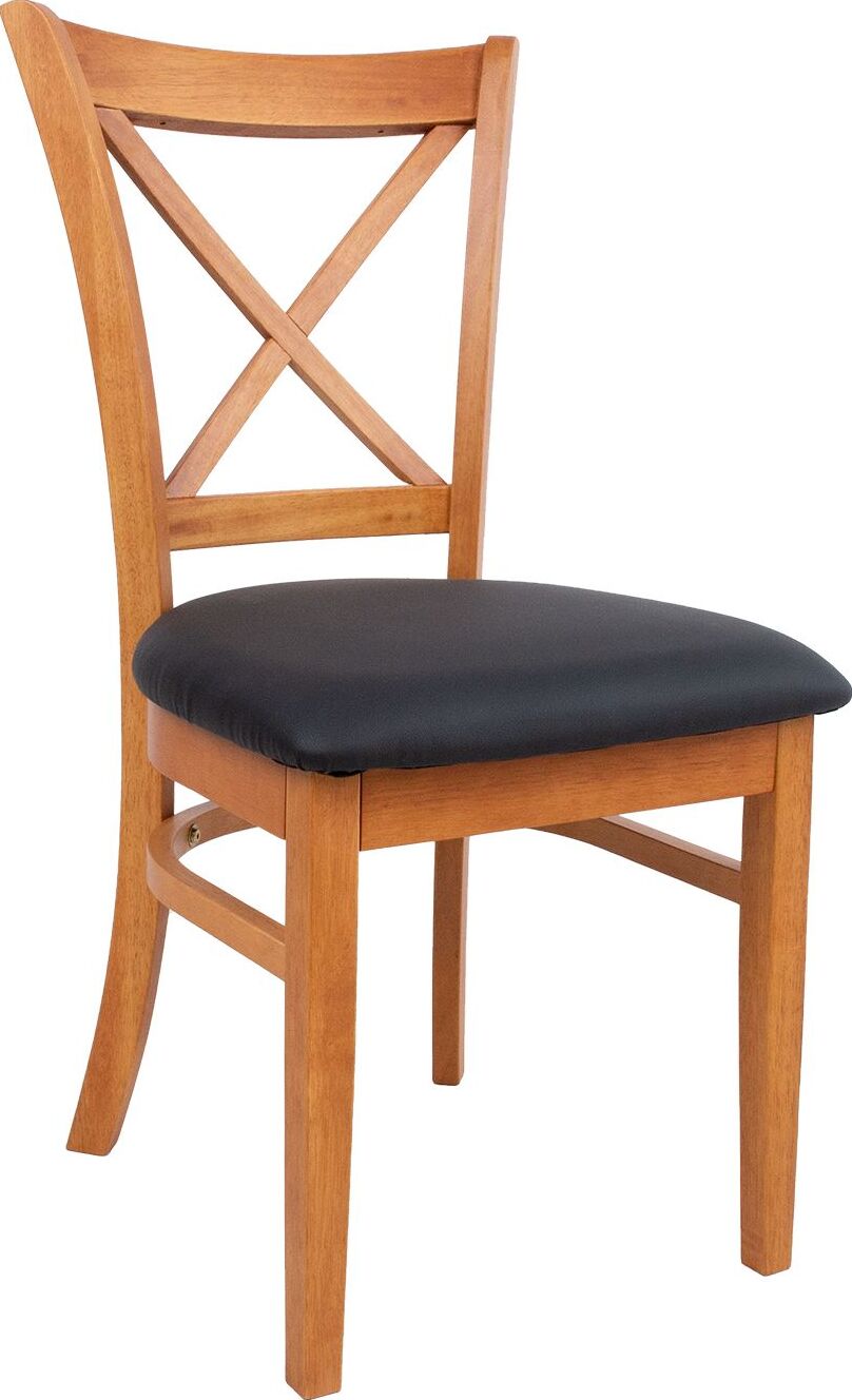 Kitchen Chair Mix & Match | size: Width: 43cm, Height: 90.5cm, Depth: 43cm | color: Black | image: 1 | variant: 1003624