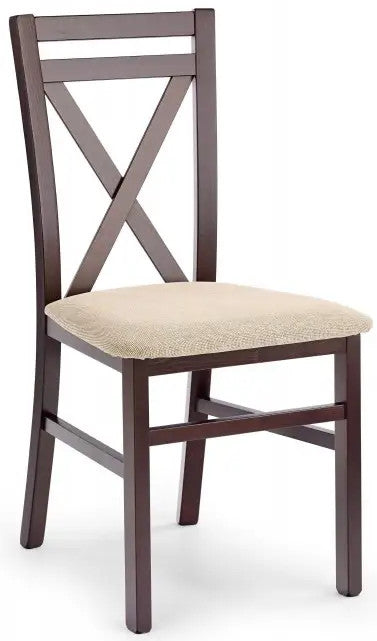 Kitchen Chair Mosfellsbr | size: Width: 45cm, Height: 90cm, Depth: 43cm | color: Brown/Beige | image: 1 | variant: 1002114