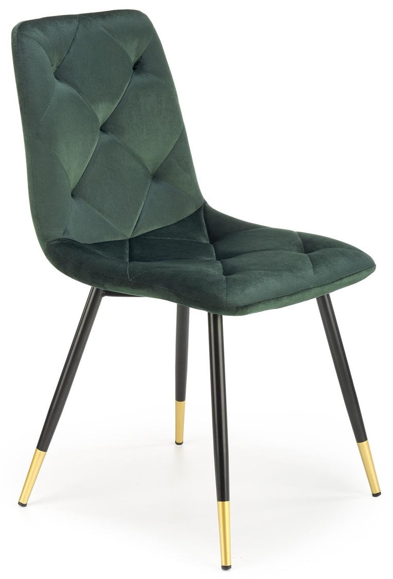 Kitchen Chair Mulhouse | size: Width: 45cm, Height: 86cm, Depth: 50cm | color: Green | image: 0 | variant: 1002654