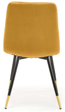 Kitchen Chair Mulhouse | size: Width: 45cm, Height: 86cm, Depth: 50cm | color: Yellow | image: 5 | variant: 1002653