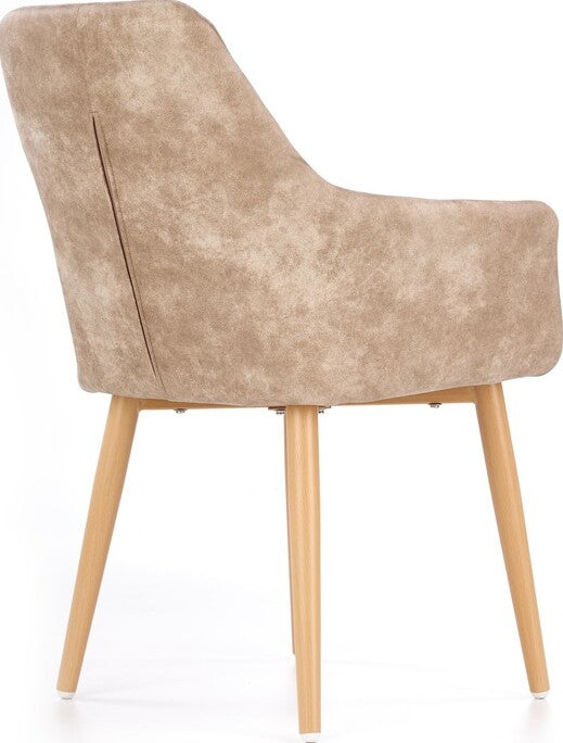 Kitchen Chair Ogre | size: Width: 58cm, Height: 85cm, Depth: 61cm | color: Beige | image: 4 | variant: 1002210
