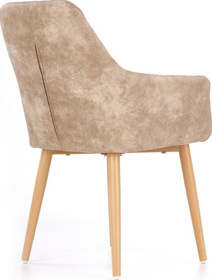 Kitchen Chair Ogre | size: Width: 58cm, Height: 85cm, Depth: 61cm | color: Beige | image: 4 | variant: 1002210
