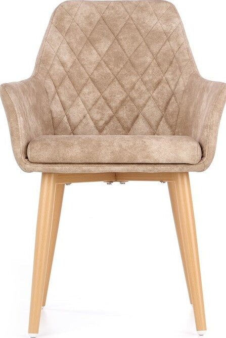 Kitchen Chair Ogre | size: Width: 58cm, Height: 85cm, Depth: 61cm | color: Beige | image: 5 | variant: 1002210