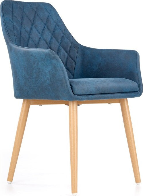 Kitchen Chair Ogre | size: Width: 58cm, Height: 85cm, Depth: 61cm | color: Blue | image: 6 | variant: 1002211