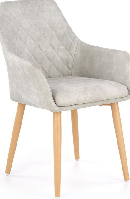 Kitchen Chair Ogre | size: Width: 58cm, Height: 85cm, Depth: 61cm | color: Gray | image: 1 | variant: 1002209