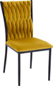 Kitchen Chair Orpington | size: Width: 47cm, Height: 93cm, Depth: 59cm | color: Yellow | image: 0 | variant: 1000829