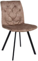 Kitchen Chair Oxted | size: Width: 46cm, Height: 87cm, Depth: 59cm | color: Brown | image: 1 | variant: 1000757