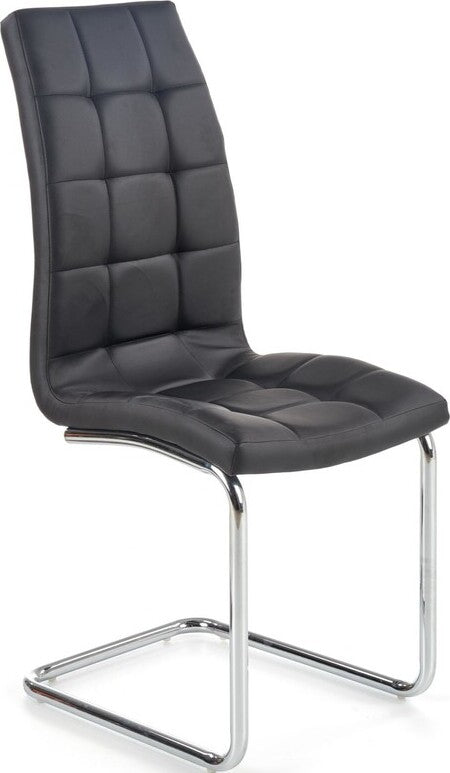 Kitchen Chair Parnu | size: Width: 42cm, Height: 101cm, Depth: 55cm | color: Black | image: 1 | variant: 1002150