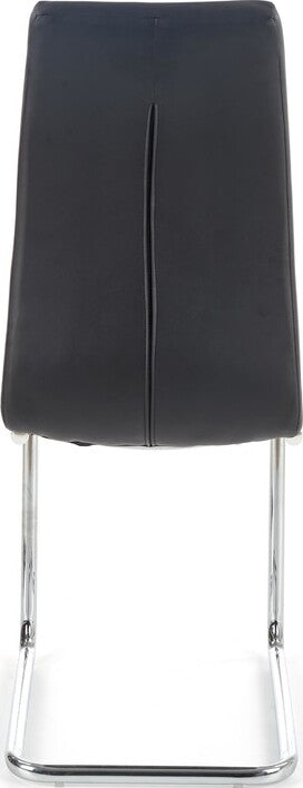 Kitchen Chair Parnu | size: Width: 42cm, Height: 101cm, Depth: 55cm | color: Black | image: 2 | variant: 1002150