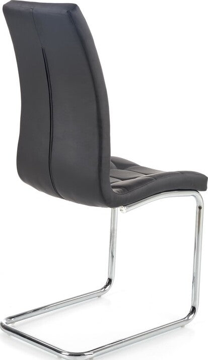 Kitchen Chair Parnu | size: Width: 42cm, Height: 101cm, Depth: 55cm | color: Black | image: 3 | variant: 1002150