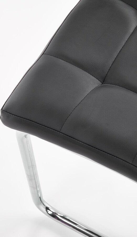 Kitchen Chair Parnu | size: Width: 42cm, Height: 101cm, Depth: 55cm | color: Black | image: 6 | variant: 1002150
