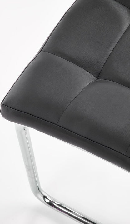 Kitchen Chair Parnu | size: Width: 42cm, Height: 101cm, Depth: 55cm | color: Black | image: 6 | variant: 1002150