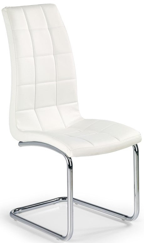 Kitchen Chair Parnu | size: Width: 42cm, Height: 101cm, Depth: 55cm | color: White | image: 1 | variant: 1002149