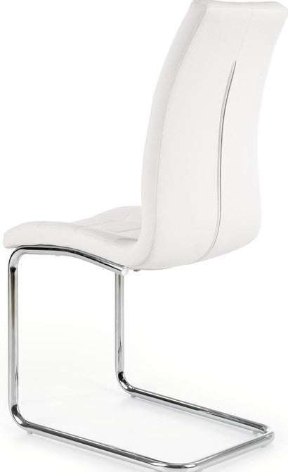 Kitchen Chair Parnu | size: Width: 42cm, Height: 101cm, Depth: 55cm | color: White | image: 3 | variant: 1002149