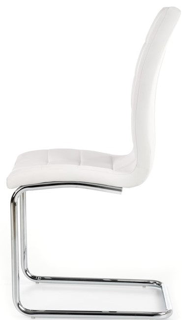 Kitchen Chair Parnu | size: Width: 42cm, Height: 101cm, Depth: 55cm | color: White | image: 4 | variant: 1002149