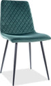 Kitchen Chair Petersburg | size: Width: 46cm, Height: 84cm, Depth: 42cm | color: Green | image: 1 | variant: 1003634