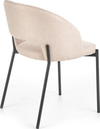 Kitchen Chair Podgorica | size: Width: 51cm, Height: 77cm, Depth: 57cm | color: Beige | image: 2 | variant: 1002276