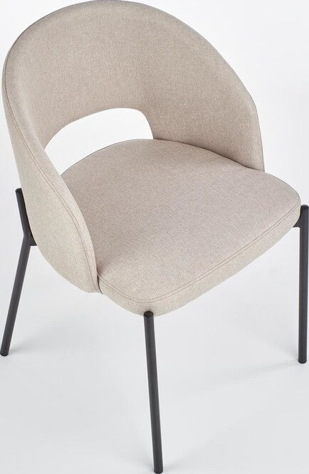 Kitchen Chair Podgorica | size: Width: 51cm, Height: 77cm, Depth: 57cm | color: Beige | image: 4 | variant: 1002276