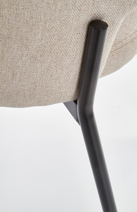 Kitchen Chair Podgorica | size: Width: 51cm, Height: 77cm, Depth: 57cm | color: Beige | image: 6 | variant: 1002276