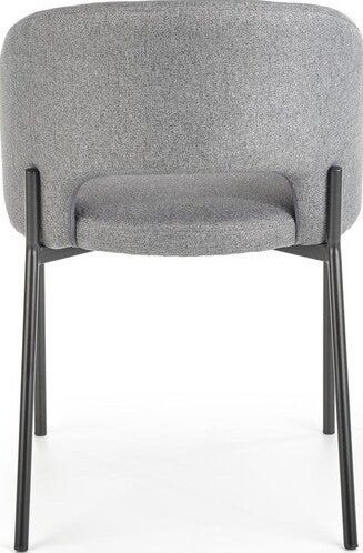 Kitchen Chair Podgorica | size: Width: 51cm, Height: 77cm, Depth: 57cm | color: Gray | image: 2 | variant: 1002277