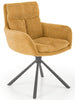 Kitchen Chair Porto | size: Width: 60cm, Height: 87cm, Depth: 65cm | color: Yellow | image: 0 | variant: 1002468