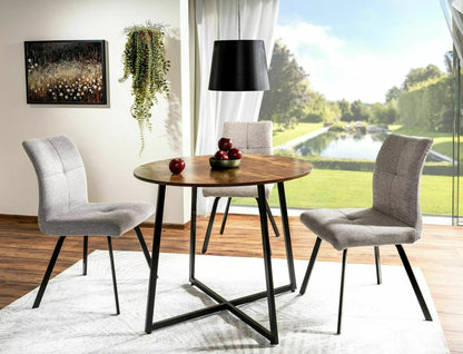 Kitchen Chair Pune | size: Width: 50cm, Height: 90cm, Depth: 43cm | color: Beige | image: 3 | variant: 1003760
