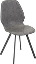 Kitchen Chair Rochester | size: Width: 46.5cm, Height: 87cm, Depth: 53cm | color: Gray | image: 1 | variant: 1000860