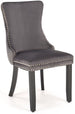 Kitchen Chair Rouen | size: Width: 50cm, Height: 95cm, Depth: 62cm | color: Gray | image: 0 | variant: 1002663