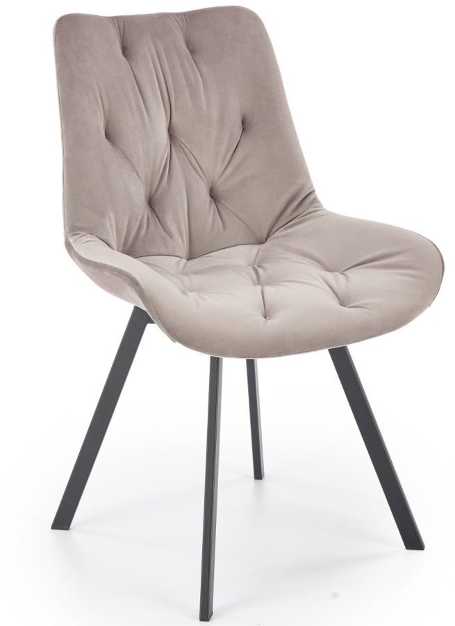 Kitchen Chair Salamanca | size: Width: 54cm, Height: 86cm, Depth: 63cm | color: Beige | image: 0 | variant: 1002519