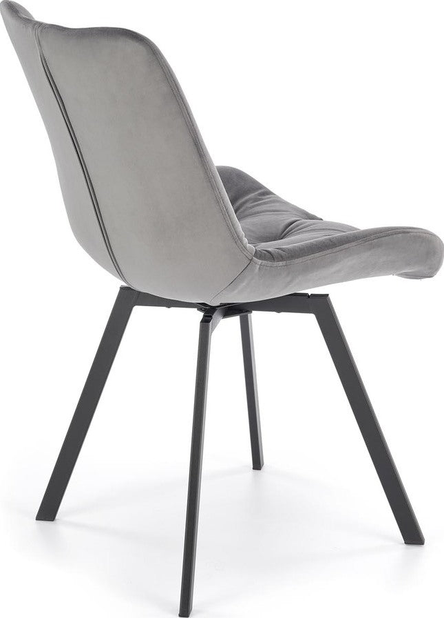 Kitchen Chair Salamanca | size: Width: 54cm, Height: 86cm, Depth: 63cm | color: Gray | image: 2 | variant: 1002518