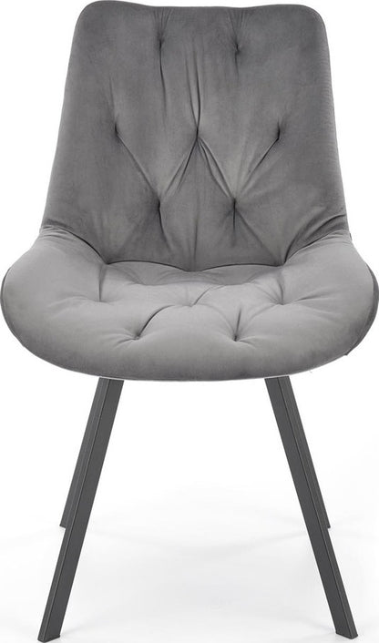 Kitchen Chair Salamanca | size: Width: 54cm, Height: 86cm, Depth: 63cm | color: Gray | image: 3 | variant: 1002518