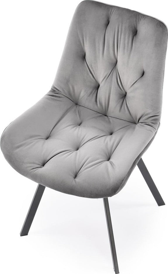 Kitchen Chair Salamanca | size: Width: 54cm, Height: 86cm, Depth: 63cm | color: Gray | image: 5 | variant: 1002518