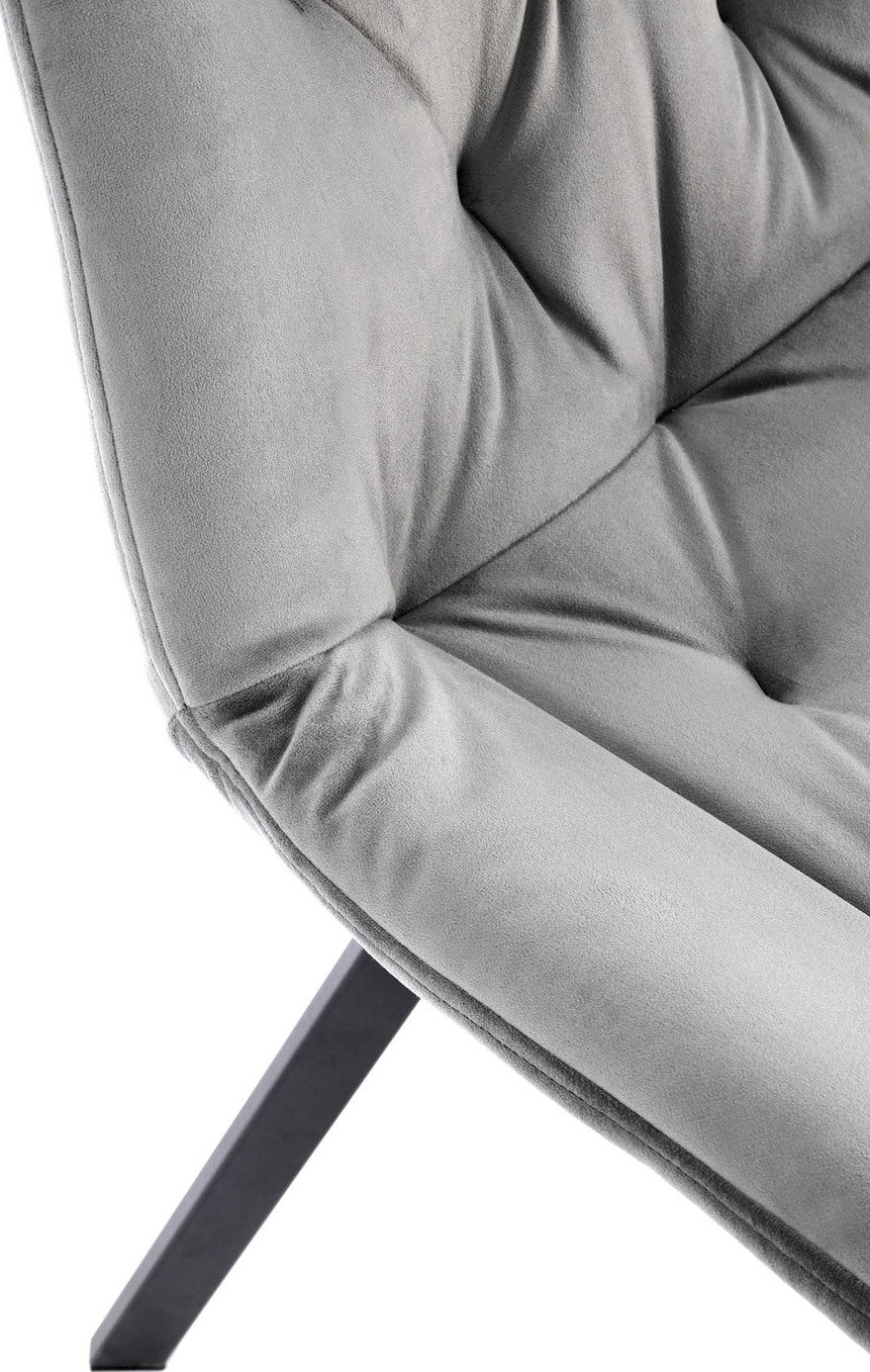Kitchen Chair Salamanca | size: Width: 54cm, Height: 86cm, Depth: 63cm | color: Gray | image: 6 | variant: 1002518