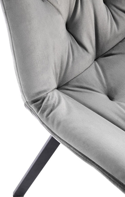 Kitchen Chair Salamanca | size: Width: 54cm, Height: 86cm, Depth: 63cm | color: Gray | image: 6 | variant: 1002518