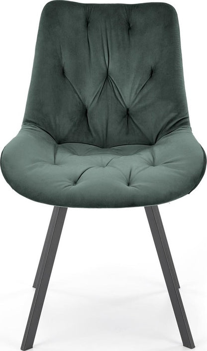 Kitchen Chair Salamanca | size: Width: 54cm, Height: 86cm, Depth: 63cm | color: Green | image: 2 | variant: 1002516