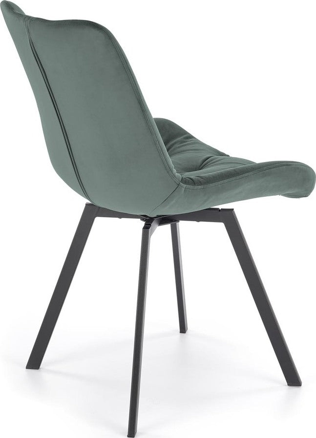 Kitchen Chair Salamanca | size: Width: 54cm, Height: 86cm, Depth: 63cm | color: Green | image: 3 | variant: 1002516