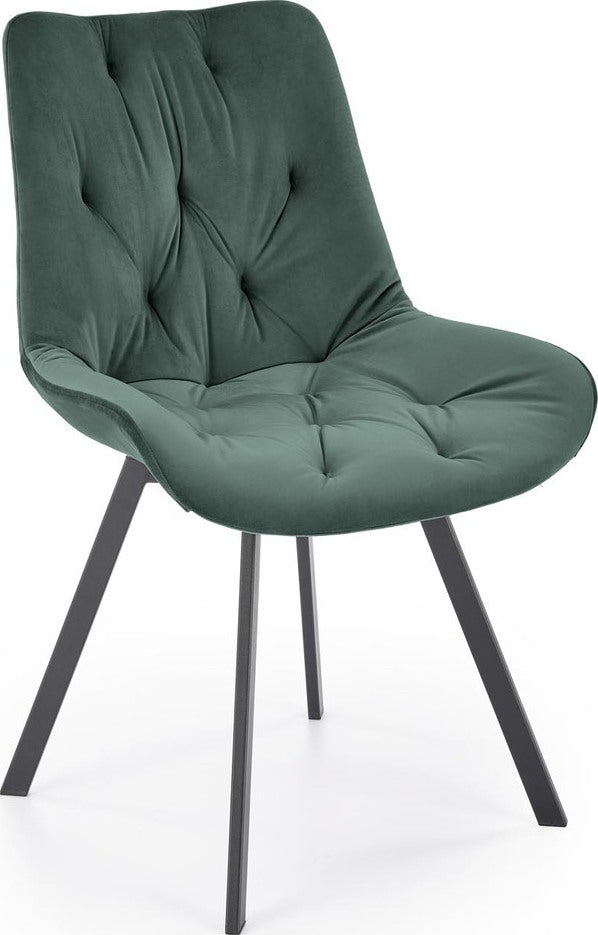 Kitchen Chair Salamanca | size: Width: 54cm, Height: 86cm, Depth: 63cm | color: Green | image: 4 | variant: 1002516