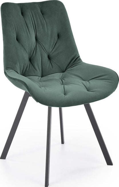 Kitchen Chair Salamanca | size: Width: 54cm, Height: 86cm, Depth: 63cm | color: Green | image: 4 | variant: 1002516