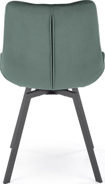 Kitchen Chair Salamanca | size: Width: 54cm, Height: 86cm, Depth: 63cm | color: Green | image: 5 | variant: 1002516