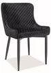 Kitchen Chair Salvador | size: Width: 52cm, Height: 82cm, Depth: 45cm | color: Black | image: 0 | variant: 1003890