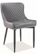 Kitchen Chair Salvador | size: Width: 52cm, Height: 82cm, Depth: 45cm | color: Gray | image: 0 | variant: 1003891