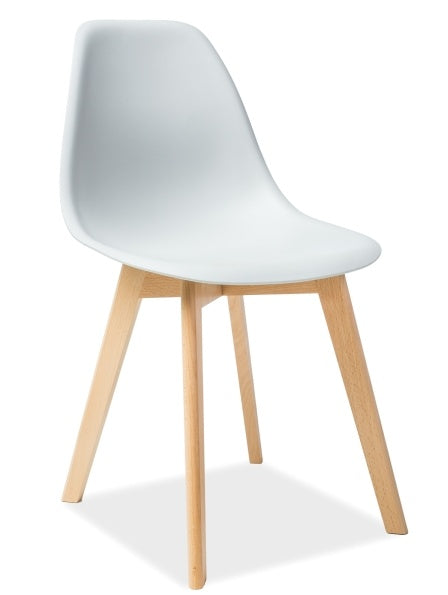 Kitchen Chair San Antonio | size: Width: 47cm, Height: 84cm, Depth: 37cm | color: Gray | image: 0 | variant: 1003688