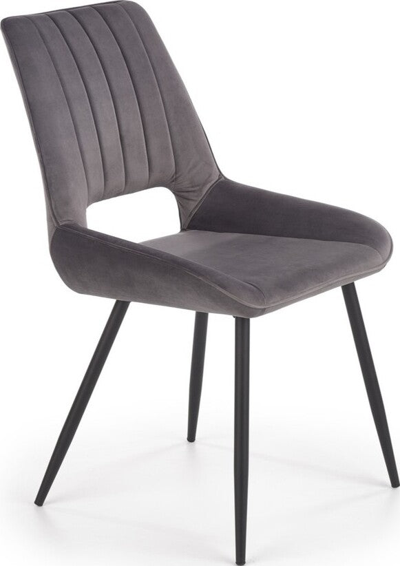 Kitchen Chair San Marino | size: Width: 52cm, Height: 88cm, Depth: 58cm | color: Gray | image: 1 | variant: 1002319
