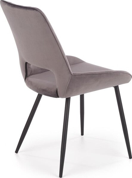 Kitchen Chair San Marino | size: Width: 52cm, Height: 88cm, Depth: 58cm | color: Gray | image: 2 | variant: 1002319
