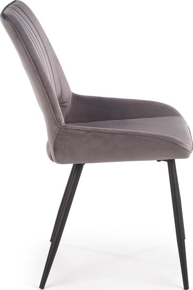 Kitchen Chair San Marino | size: Width: 52cm, Height: 88cm, Depth: 58cm | color: Gray | image: 3 | variant: 1002319