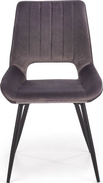 Kitchen Chair San Marino | size: Width: 52cm, Height: 88cm, Depth: 58cm | color: Gray | image: 4 | variant: 1002319