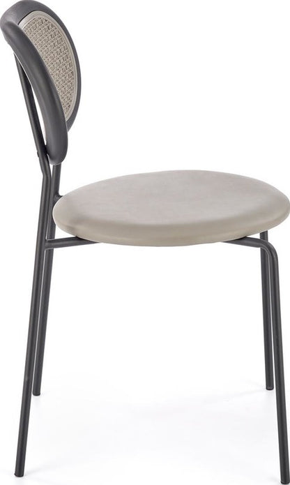 Kitchen Chair San Sebastian | size: Width: 46cm, Height: 78cm, Depth: 51cm | color: Gray | image: 0 | variant: 1002539